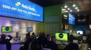 The Signiant Booth at IBC 2015.