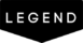 The word legend in white text on a black background.