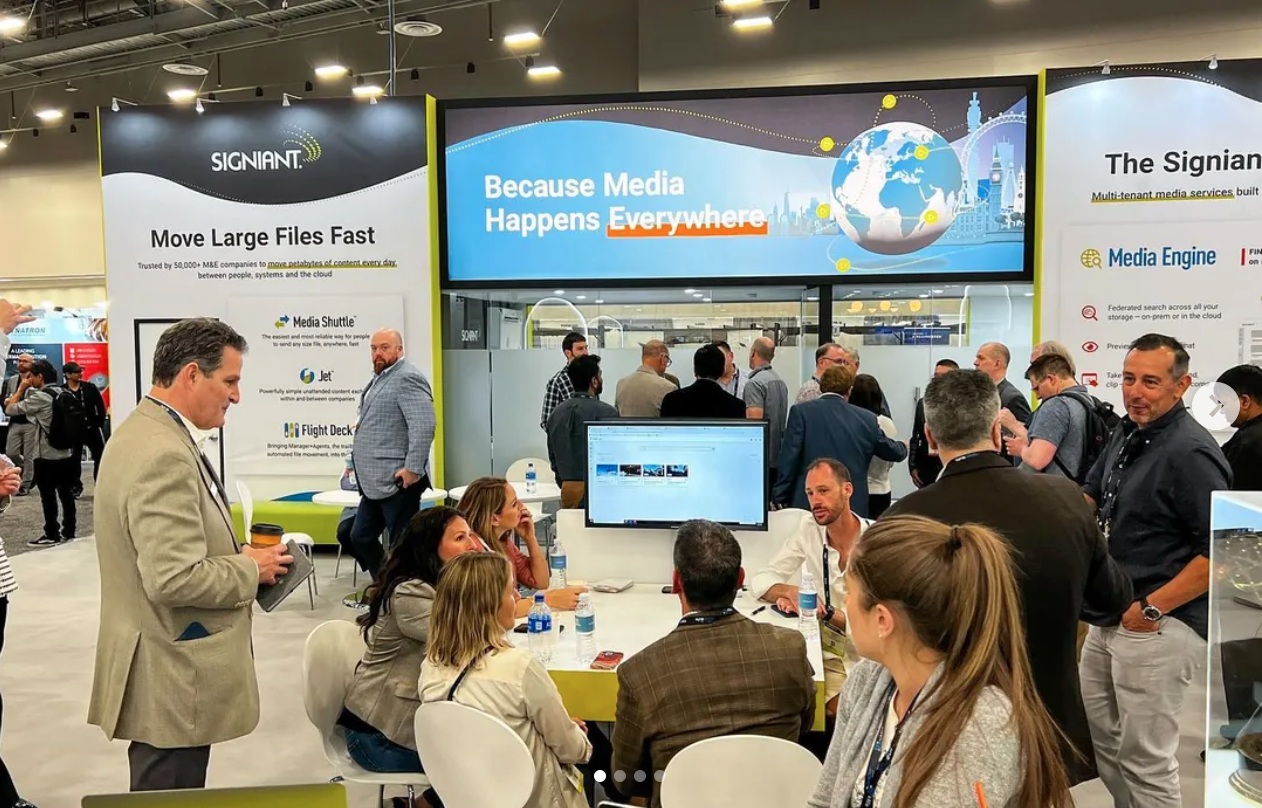 Signiant at NAB 2022