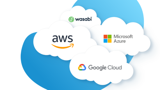 4 Clouds with Wasabi, AWS, Microsoft Azure, and Google Cloud