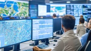 Control Room Monitoring of Geographic Data